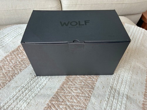 Wolf watch winder black - black,