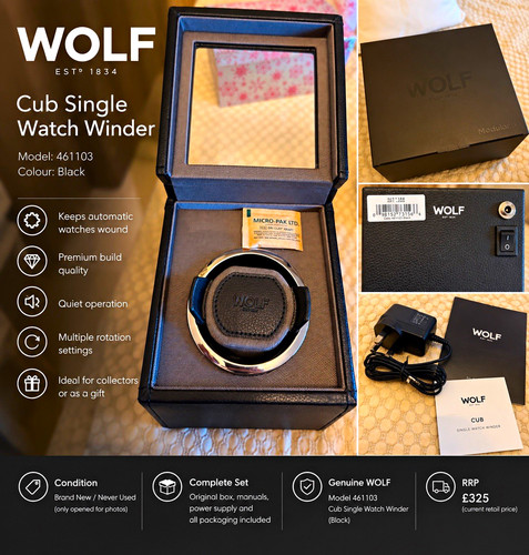 New wolf cub - single, watch