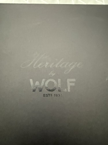 Wolf heritage single watch - wolf,