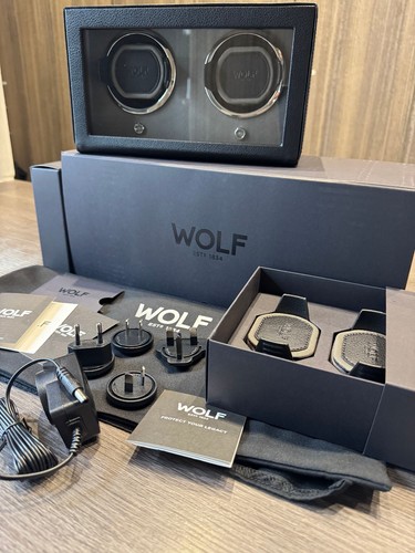Wolf cub double watch - wolf, winder