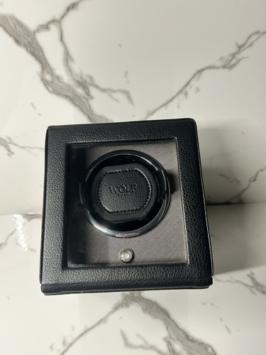 Wolf single watch winder black - single,