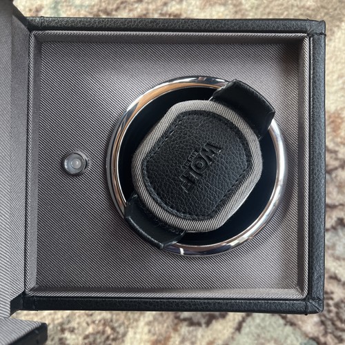 Wolf single watch winder black - wolf,
