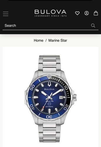 Bulova marine star - bulova,
